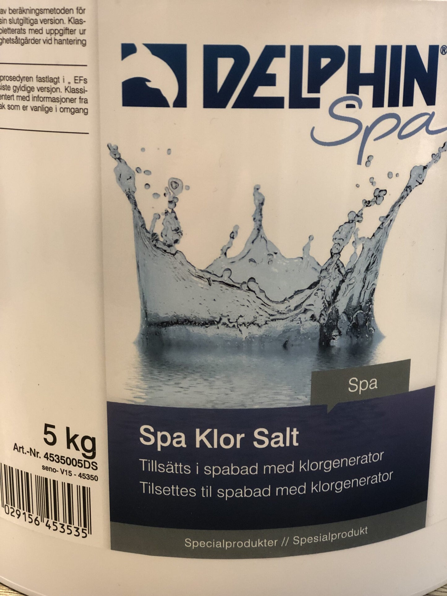 Delphin Spa Klor Salt 5kg